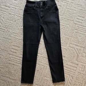 American Eagle Super High arise Jegging, Black, 10R